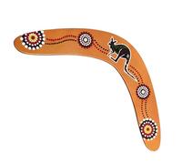 arrderly 1 pezzo Boomerang, Boomerang all'aperto, Bambini Adulti Boomerang, Boomerang in legno, Famiglia Gioco all'aperto Sicuro Boomerang Palla Divertente All'aperto Disco di volo Gettare Catch
