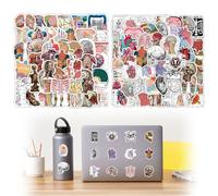 arrderly 100 adesivi in organo anatomia, per computer portatile, per bicicletta, bagagli, skateboard, paraurti, moto, frigorifero, laptop