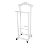 Arredamenti Italia - 102 ATRI -Indossatore - Indossatore da camera Bianco in faggio - 46 x 37 x 105 cm
