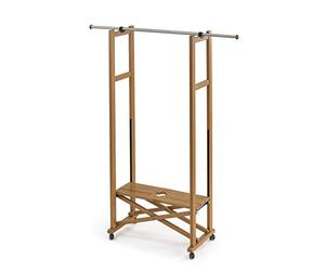 Arredamenti Italia Appendiabiti ELIOS, Legno - Chiudibile - Allungabile -Ar-It il cuore del legno (Ciliegio)