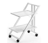 Arredamenti Italia SIMPATY LACCATO BIANCO CARRELLO SERVIZIO Ar-It il cuore del legno