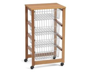 Arredamenti Italia GINGERONE Carrello porta vivande Ciliegio
