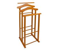 Arredamenti Italia Indossatore per camera da letto MAXI, Legno - Triplo supporto - Finitura Ciliegio Ar-It il cuore del legno