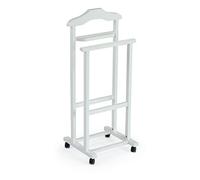 Arredamenti Italia Indossatore per camera da letto MIRANO, Legno - Elegante - Finitura Bianco Ar-It il cuore del legno