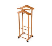 Arredamenti Italia Indossatore per Camera da Letto Trendy, Legno - Doppia gruccia - Finitura Ciliegio AR-It Il Cuore del Legno