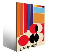 Arredamento baita di montagna con le stampe Bauhaus