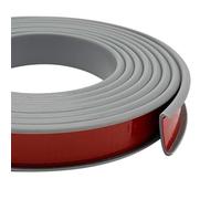 arredamento di mobili flessibili a forma di U, Bordatura autoadesiva in TPE a forma di U, multicolore, 9-40 mm, 5 m(Grey,30mm)