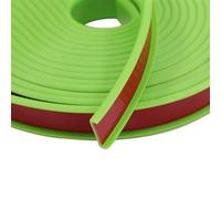 arredamento di mobili flessibili a forma di U, Fascetta autoadesiva a forma di U in TPE 5 m multicolore 9-40 mm per(Green,36mm)