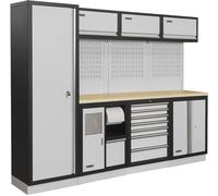 ARREDAMENTO MODULARE PER OFFICINA FERVI A007G CON 290 UTENSILI