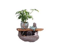 Arredamento per la casa Piccoli ornamenti con acqua circolante for il soggiorno decorano l'acquario da scrivania dell'ufficio