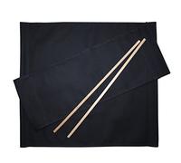 ArredaSì Ricambi per sedia regista grandi [Set di 2] - cotone nero