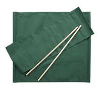 ArredaSì Ricambi per sedia regista [Set di 2] - cotone verde