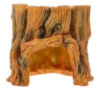 Arredo Acquario Il Geco Leopardo Si Nasconde Nascondiglio Dell'acquario