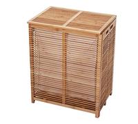 Arredo bagno biancheria bambu a listelle serie HWC-B18 mobile 61x50x35cm