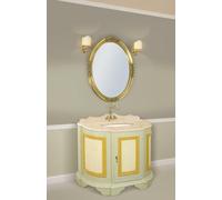 ARREDO BAGNO TINTORETTO 110 DECORATO LEGNO MASSELLO