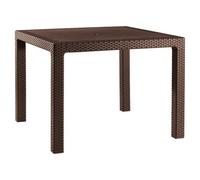 Keter tavolo melody 94x94xh74 cm brown