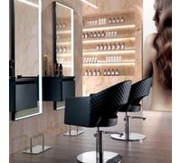 Arredo per Parrucchieri Offerta di 2 Postazioni Piega Capelli NEW