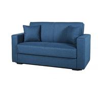Arredo Stock Divano letto moderno Afrodite (Blu, 2 posti) 155x80x87 cm | divano letto