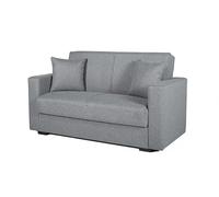 Arredo Stock Divano letto moderno Afrodite (Grigio, 2 posti) 155x80x87 cm | divano letto