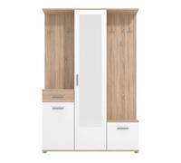 Arredo Stock Mobile da ingresso con armadio, portascarpe, specchio cassetto ed a