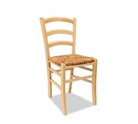 Arredo Stock Sedia da tavolo in legno, 41x55x92 cm (Tinta Naturale)