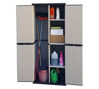 Arredobagno e Cucine Armadietto per esterno, portascope, con 2 ante in pvc, cm.168x68x39,5