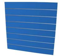 arredoterminal one Kit 2 Pannelli DOGATI 120X120 CM Passo 15 CM Completo di Inserti in Alluminio per Cabina Armadio, Guardaroba, ARREDO Negozi (Blu Sorrento)