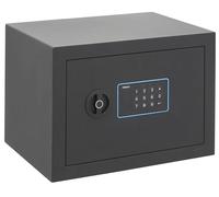 ARREGUI Blue 650120 Cassetta di sicurezza in acciaio con serratura elettronica | 25 x 35 x 25 cm | 18 L | Cassetta di sicurezza per casa e casa | Tastiera con codici programmabili | con chiave di