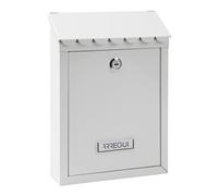 ARREGUI Civic E5721-C Cassetta Postale Individuale in Acciaio | Cassetta Postale Da Esterno | Dimensione S (DIN A5) | Facile da Montare | Bianco