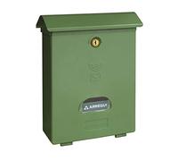 Arregui E1073 - Classica casella di posta di plastica verde