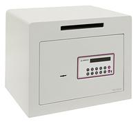 ARREGUI Forma Evolution 150040-SL Cassaforte con chiave e codice | Cassetta di sicurezza con fessura, apertura con tastiera e chiave |Cassaforte elettronica per casa, doppia sicurezza|30x38,5x30cm|27L