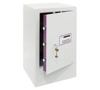 ARREGUI Forma Evolution 150090 Cassaforte con chiave e codice | Cassetta di sicurezza con presa, apertura con tastiera e chiave | Cassaforte elettronica per casa, doppia sicurezza | 62x38,5x36cm | 71L