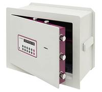 ARREGUI Forma Evolution 151050-IZQ Cassaforte a muro con serratura a chiave e codice | Cassaforte da incaso a parete con Fondo Estensibile | Apertura a sinistra | 32 x 42 x 20/30 cm