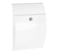 ARREGUI Galan E5961 Cassetta Postale delle Lettere Individuale Da Esterno in Acciaio| Dimensione S (DIN A5) | da Parete | Facile da Montare | Bianco