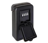 ARREGUI KEEPER SEG011 Cassetta di sicurezza per chiavi da esterno con codice|Cassaforte a muro per chiavi|Scatola porta chiavi con serratura a combinazione|Sicuro e resistente|Nero