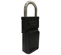 ARREGUI KEEPER SEG021 Cassaforte per Chiavi Esterno Auto|Cassaforte con Gancio|Cassaforte per Chiavi Lucchetto con Arco|Con Serratura a Combinazione|Sicuro e Resistente|Nero