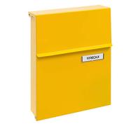 Arregui Line E6808 Cassetta Postale Individuale in Acciaio, dimensione S (DIN A5), giallo