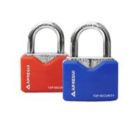 Arregui: - Lucchetto Serie 30 mm Acciaio Nichel, Pack 2U)