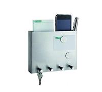 Arregui PLD-07 Organizzatore di Chiavi, Documenti e bacheca Note, Grigio