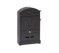 Arregui Cassetta postale Residencia D-2151/N Alluminio classico Dimensione M (DIN A4 e riviste) Nero