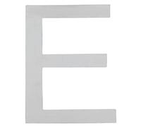ARREGUI SEC11-T2 Numeri e lettere di 12 cm di altezza | Numero civico e lettere esterno | Acciaio inossidabile | Numeri di porta moderni Segnaletica Targa Indirizzo di casa | 12 cm | Lettera E