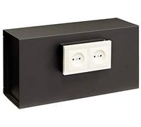 ARREGUI Socket 23000W-S1 Cassaforte Invisible a Presa Elettrica | Cassaforte Nascosta a Scomparsa | Nascondiglio Segreto per Soldi e Oggetti di Valore | Cassetta di Sicurezza | 20x40x13cm| 9L
