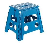 ARREGUI TB32-A Sgabello Pieghevole Multiuso | Sgabello per Adulti o Bambini | Scala Pieghevole | Scalino | Sgabello per cucina, bagno, campeggio | 32 cm di altezza | Ibiza Blue