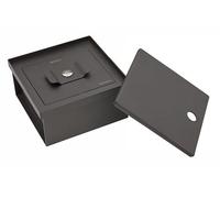 ARREGUI Terra 22804W-S1 Cassaforte Invisible a Pavimento | Mini Cassaforte Nascosta a Scomparsa | Nascondiglio Segreto per Soldi e Oggetti di Valore | Cassetta di Sicurezza | 10x20x20cm| 2,3L| nero