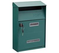 ARREGUI Up D-2006/V Cassetta Postale Individuale in Acciaio, Cassetta della Posta da Parete, Dimensione S (DIN A5), Con Finestra di Visualizzazione, Verde