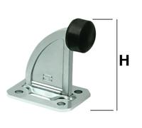 ARRESTO FINECORSA 120 MM TAMPONE CON PIASTRA CANCELLO SCORREVOLE 35415