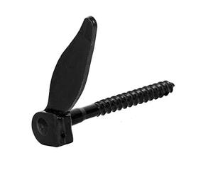 Arresto marsigliese a tiraggio, 110 mm, colore: nero