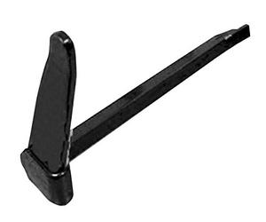 Arresto marsigliese da sigillare, 130 mm, colore: nero