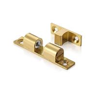 Arresto Porta Magnetica, Il 42/50/60/70 Millimetri in Ottone di Arresto di Portello della Serratura della Porta Fibbia Tocco di Spinta Fermo Armadi, Armadio Interno Serrature Sfera Locker Stopper