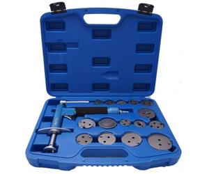 Arretratore ad aria compressa/pneumatico con 15 pz flange/adattatori/placche int